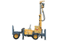 DTH 300m Full Hydraulic Trailer Mounted Water Well Mud Rotary Drilling Machine